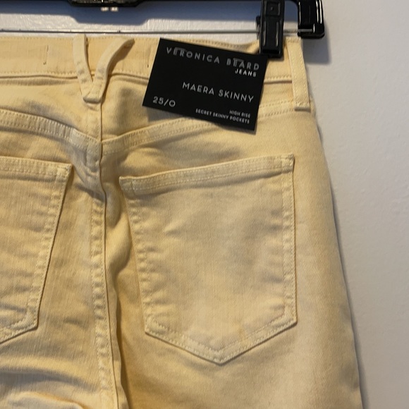 NWT Veronica Beard Maera High-Rise Skinny Jeans, Sz 25/0 - Picture 7 of 10